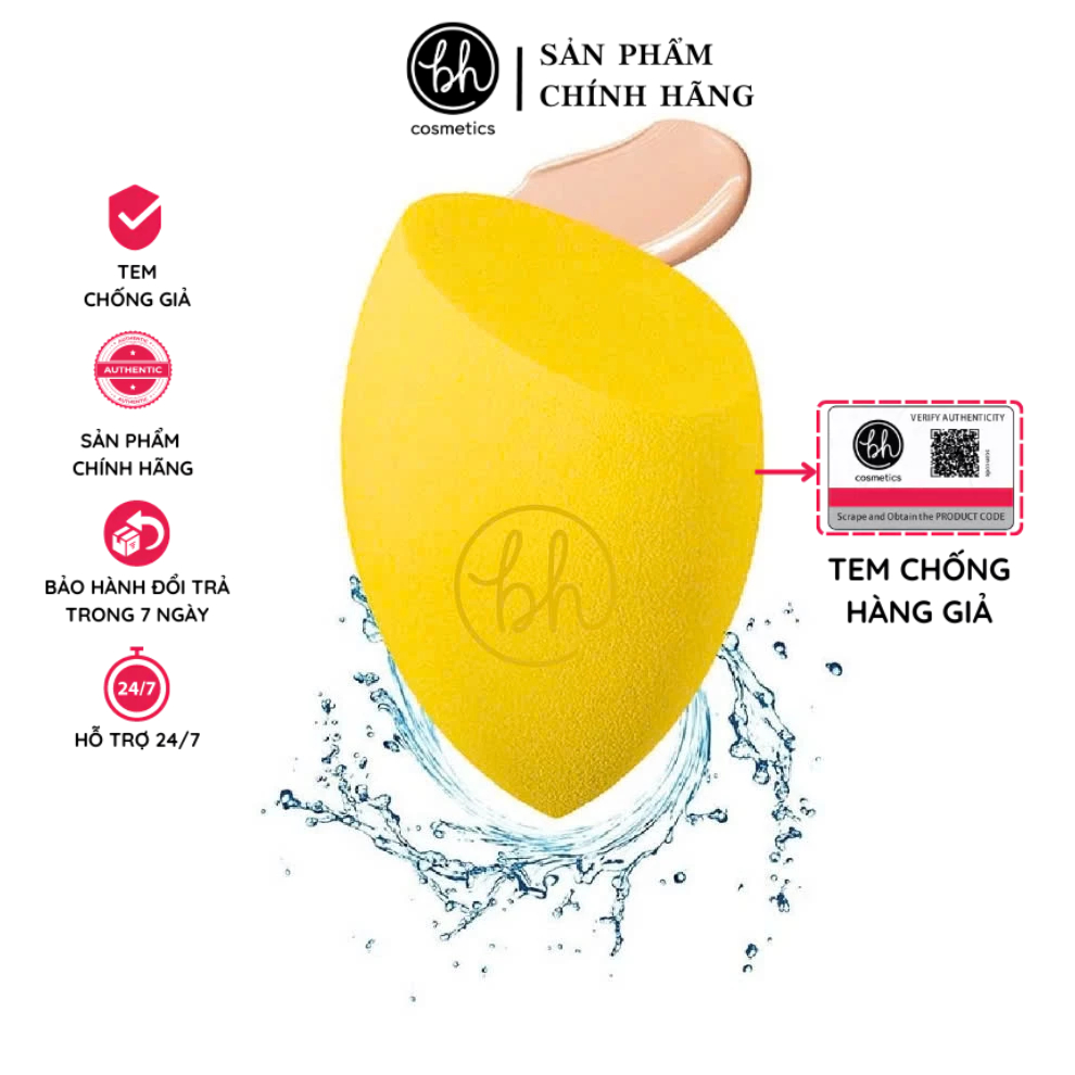  Miếng Mút Tán Nền BH Cosmetics Foundation Blender BHM003